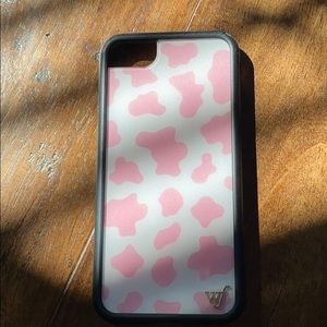 Used pink cow limited addition case